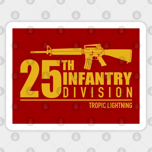 25th Infantry Division Sticker by TCP